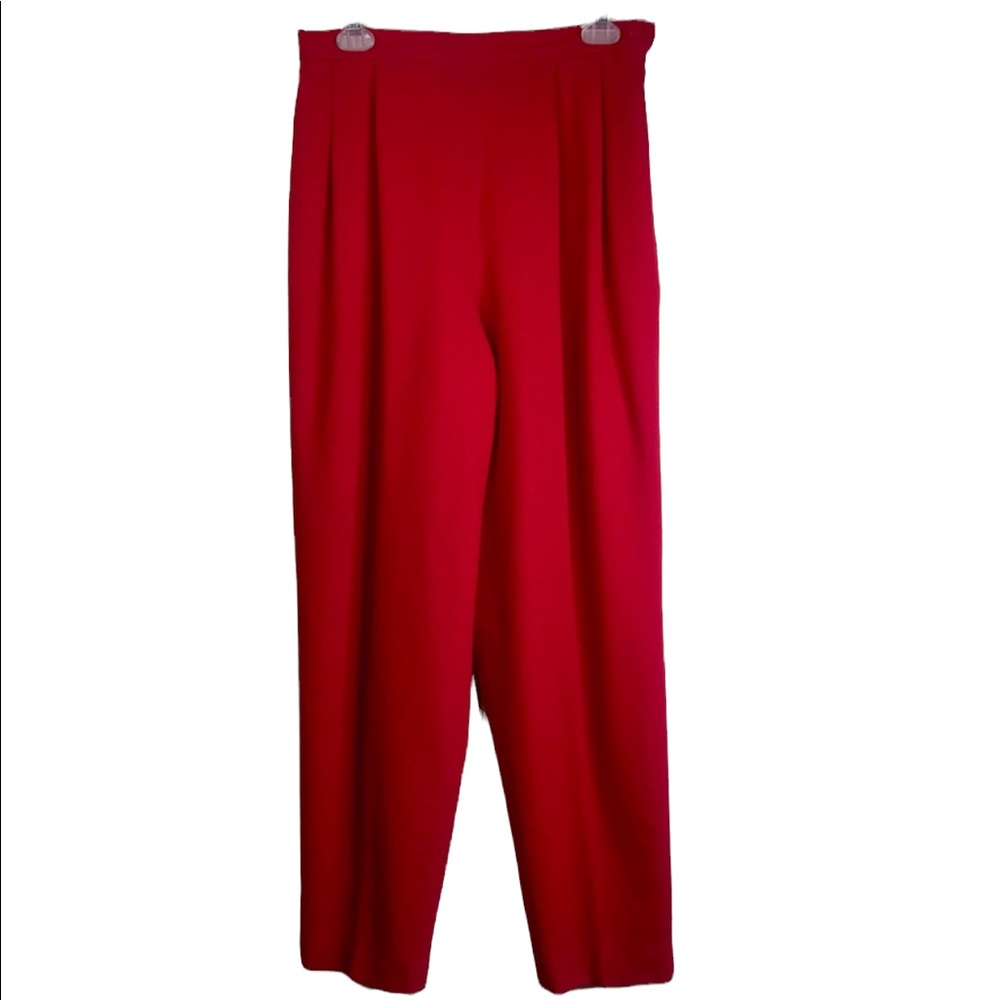 Vintage High Waist Wool Pants